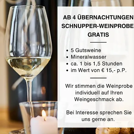 Im Weingut Huff-doll Appartement *